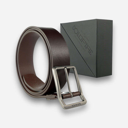 Titan Dark Oak Belt-Men's Leather Belt-COLDFIRE