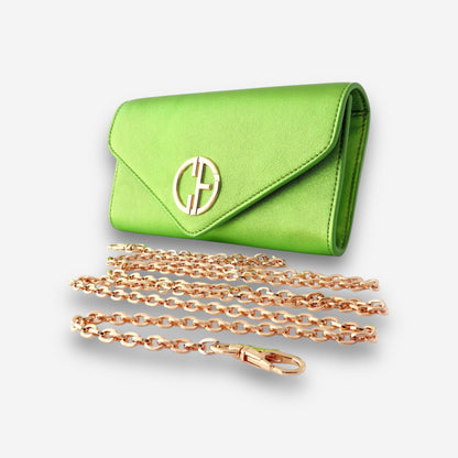 Whisper Gold - Fresh Green-crossbody bag-COLDFIRE