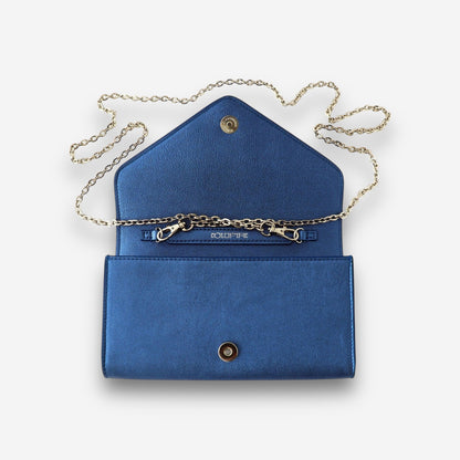 Whisper Silver - Midnight Blue-crossbody bag-COLDFIRE