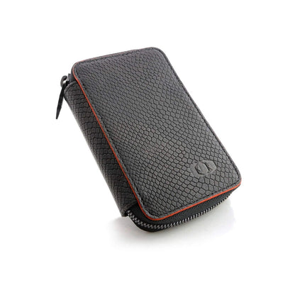 RFID Men's Mini Wallet - Genuine Leather - Snake Eye - COLDFIRE