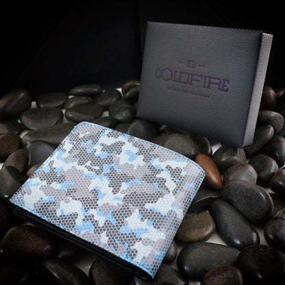 Unisex Wallet 6cc - Camo - Sky | COLDFIRE - COLDFIRE