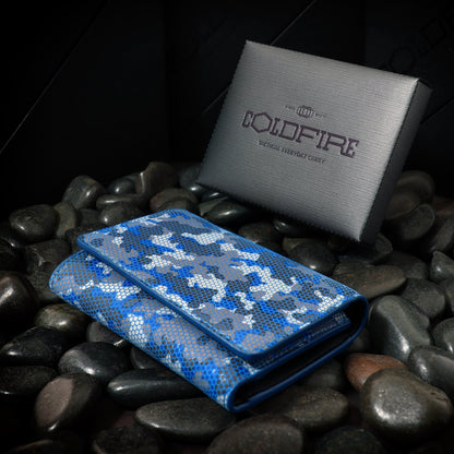 Unisex Wallet 8cc & Zip Pocket - Brilliant Blue | COLDFIRE - COLDFIRE