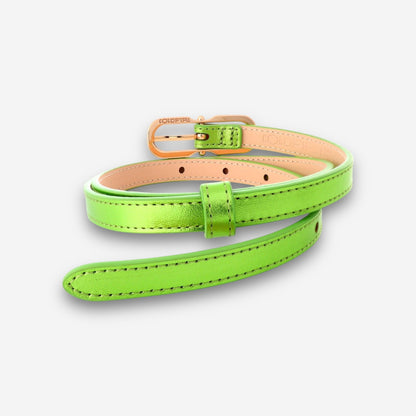 Solstice Gold - Fresh Green-women's belt-COLDFIRE