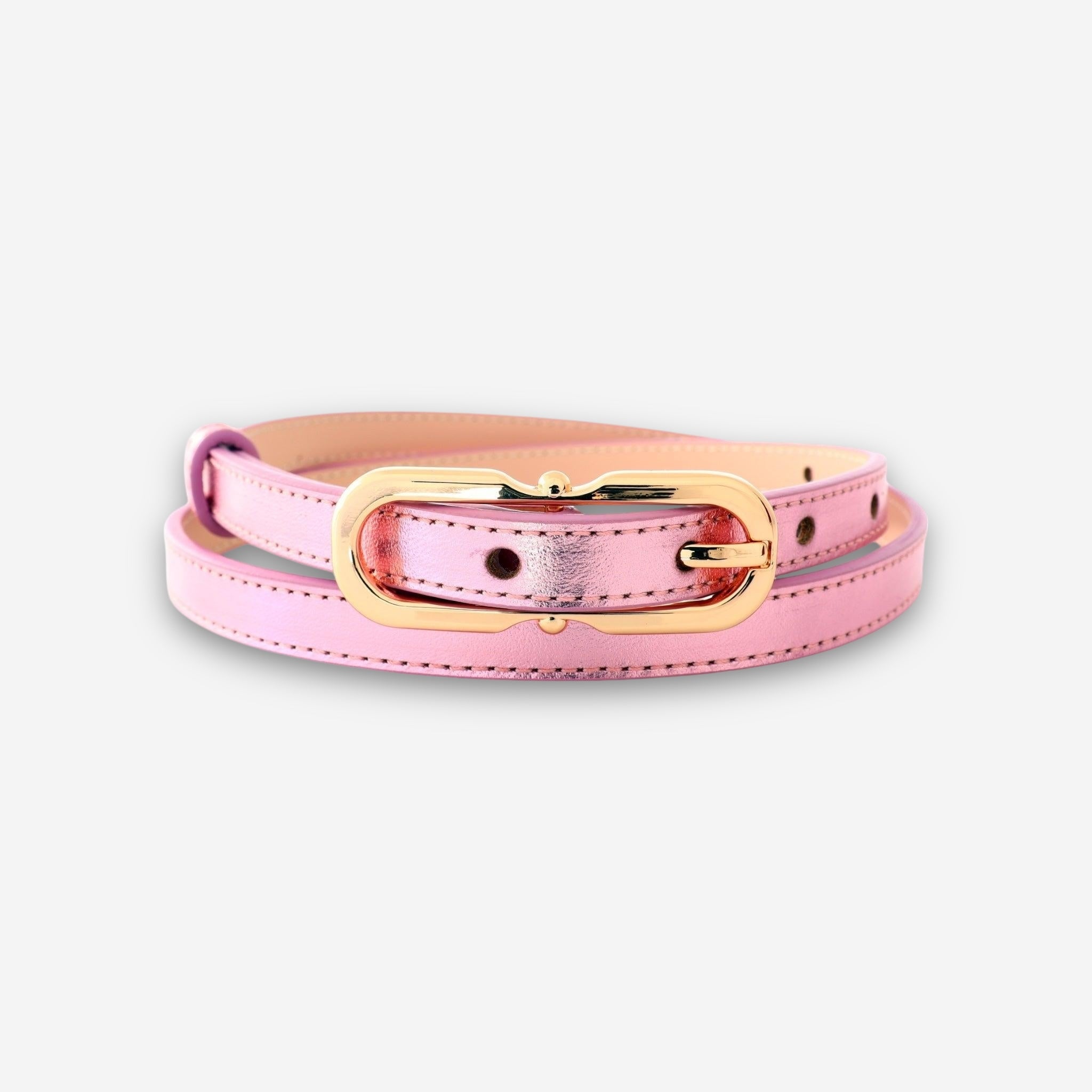 Solstice Gold - Malin Pale Pink-women's belt-COLDFIRE