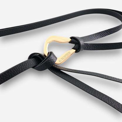 Elysian Knot Belt - Black Gold-women's belt-COLDFIRE